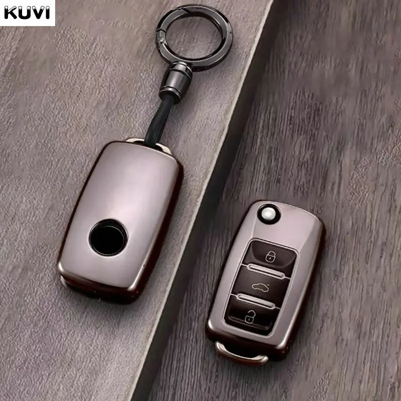 

Новый ТПУ чехол для автомобильного ключа для Volkswagen VW Polo Golf Passat чехол Caddy T5 Up Eos Skoda Octavia Seat Leon Altea