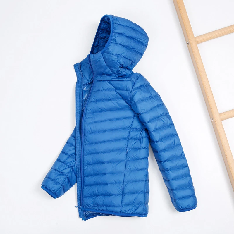 Мужская Всесезонная Ультралегкая упаковочная пуховая куртка водонепроницаемая