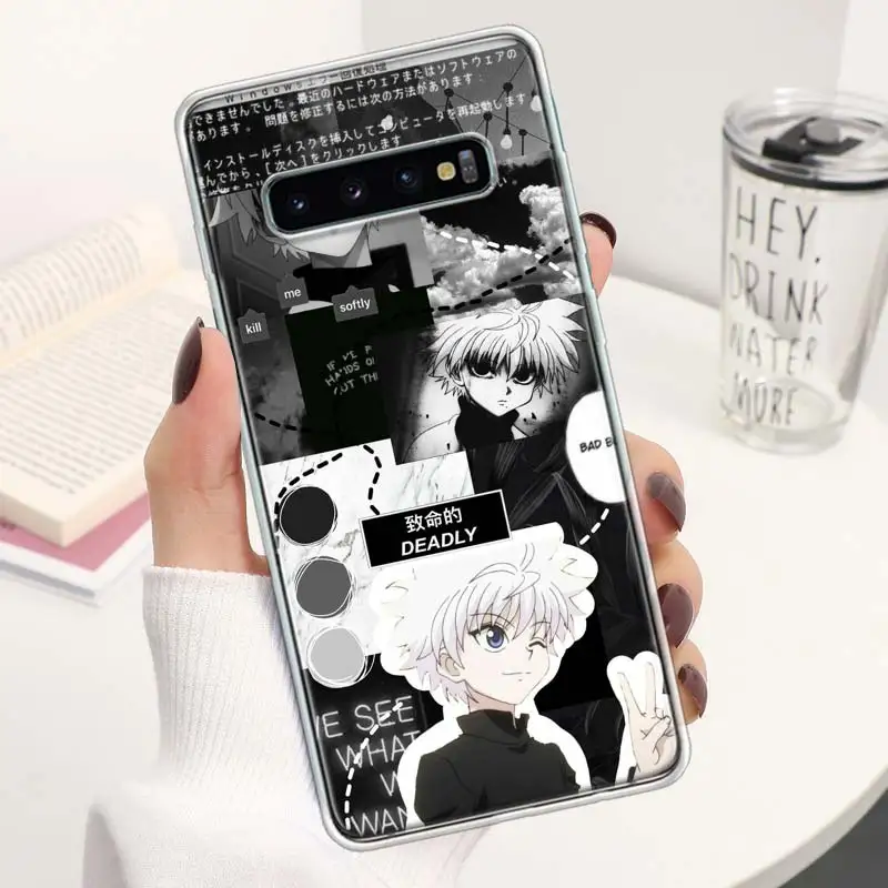 Чехол Hunter X Killua для телефона Samsung Galaxy S23 S22 S21 S20 Ultra FE S10 Plus S10E S9 S8 + S7 Edge Lite мягкий чехол