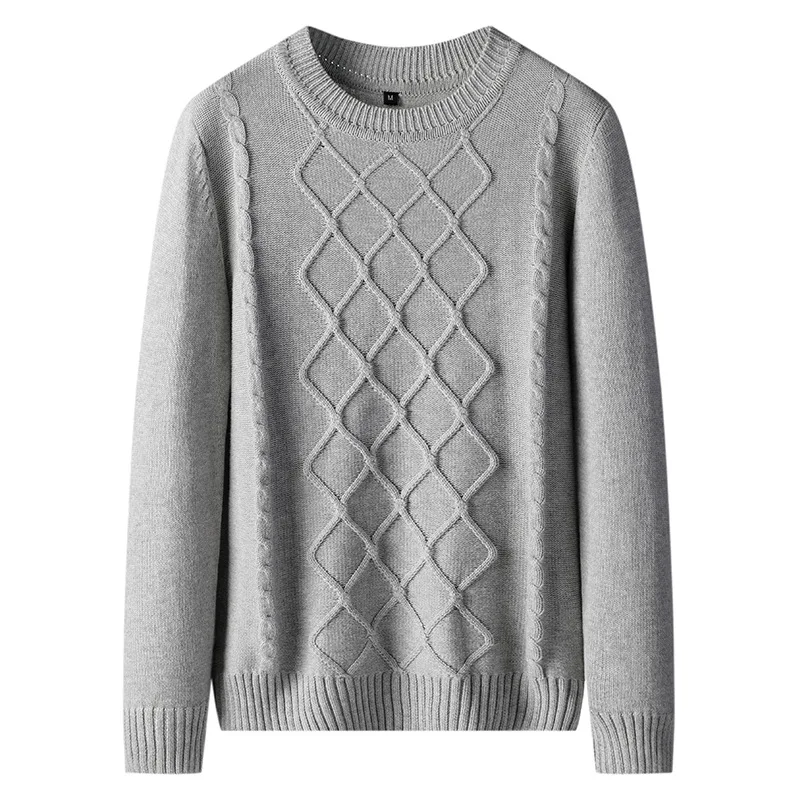 

new Spring and Autumn Sweater Men Knitted Bottoming Shirt 16208