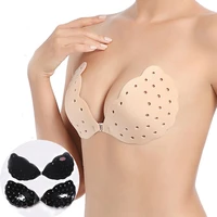 new strapless silicone chest stickers self adhesive wing shaped sexy bralette underwear with breathable hole invisible bras