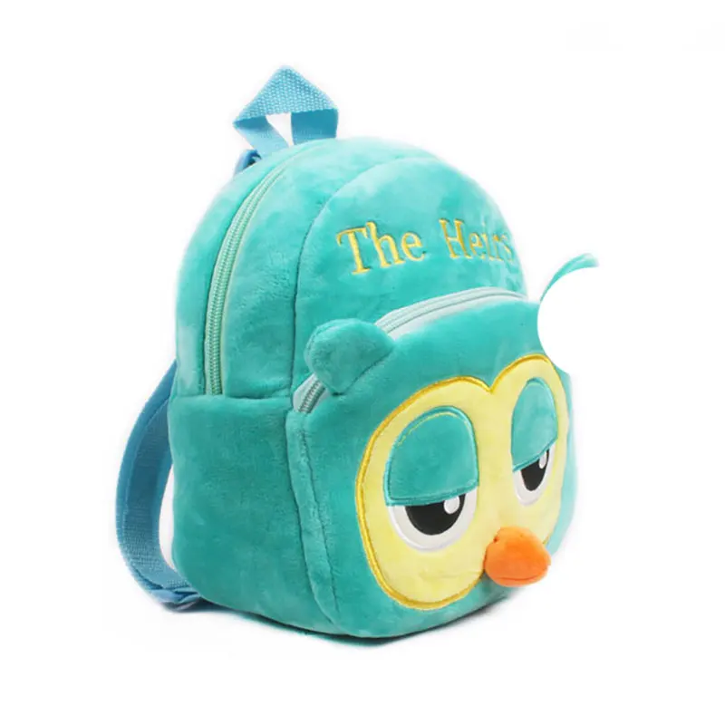 Anime Backpack Owl Baby School Bags Mini Kindergarten Cartoon Backpacks 1 To 2 Years Child Girl Kids Preschool Kindergarten Bag