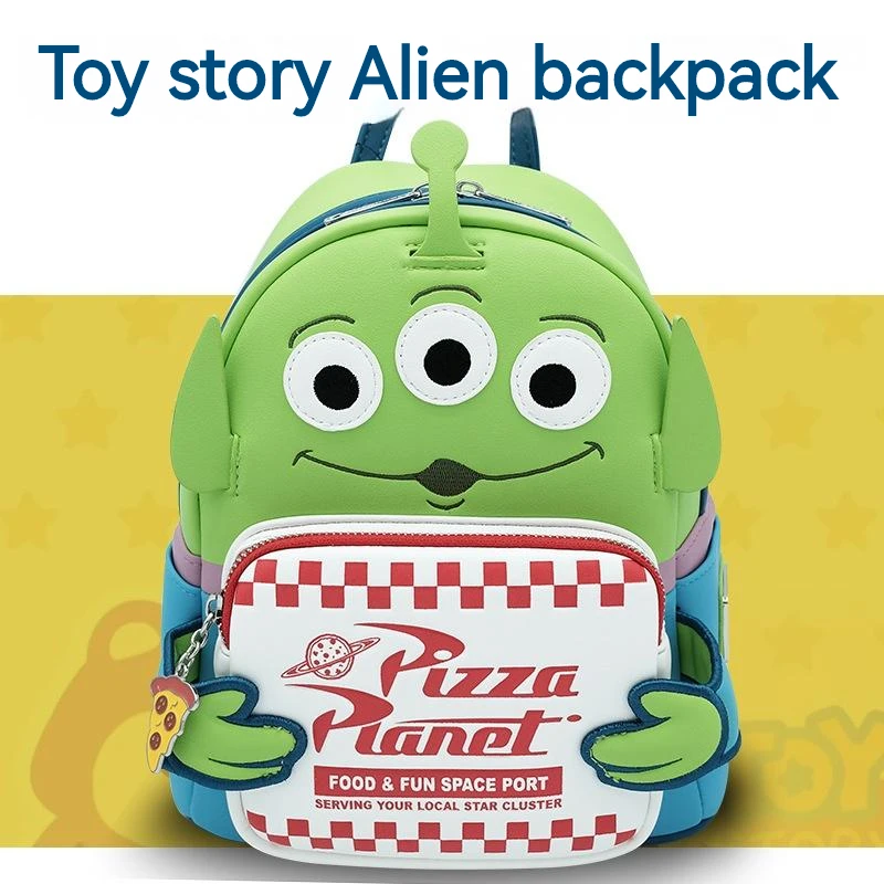 

Authentic Disney Student Backpack Toy Story Cute Sullivan Alien Anime Nylon Backpack New Trend Joker Backpack For Men And Women