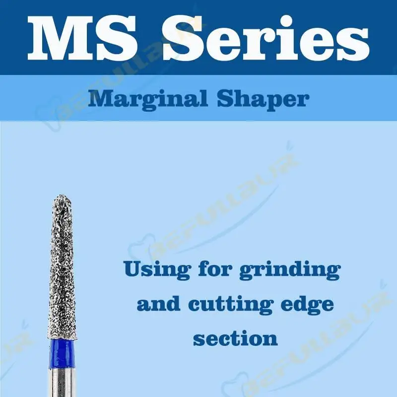 Алмазные буры BEFULL MS/RS/ED 1 6 мм 10 шт