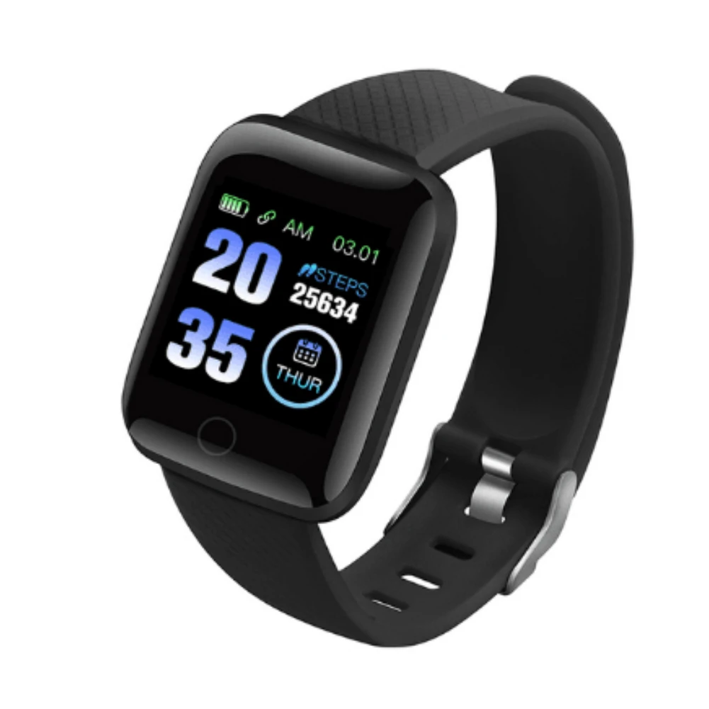 

116 Plus Smart Bracelet Heart Rate D13 Smartwatches Men Fitness Tracker Wristbands Blood Pressure Smart band Pedometer