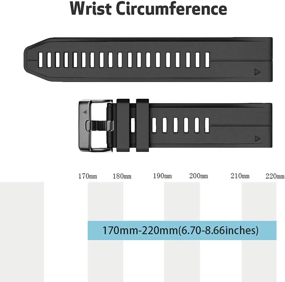 Дизайнерские мягкие силиконовые ремешки для часов Garmin fenix 5s/5s plus легко подходят