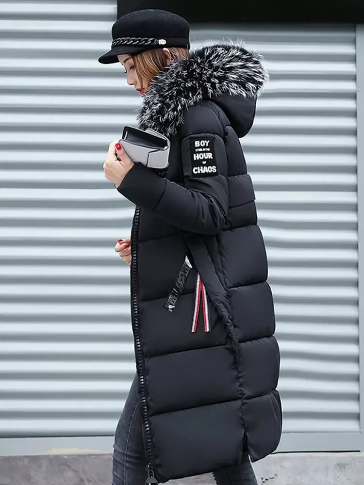 New2022 Ladies Coat High Quality Warm Outwear Womens Parka Jacket Mid-long Women Winter Thick Down Jacket 2020 Winter Female Coa