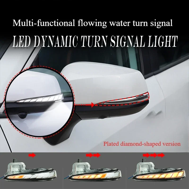 Для Toyota CROWN KLUGER CROSS RAV4 GRANVIA зеркало заднего вида плавный указатель поворота