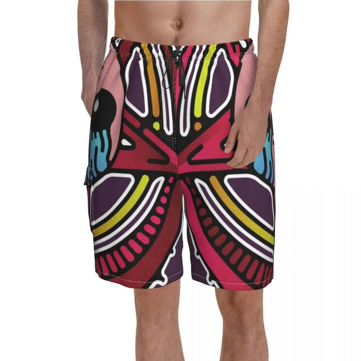 

The Binding Of Isaac Board Shorts Hot Bible Thump Custom Beach Short Pants Males Drawstring Funny Swimming Trunks Plus Size