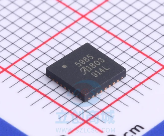 

1 PCS/LOTE A5985GETTR-T A5985GETTR A5985 5985 QFN-28 100% Novo e original