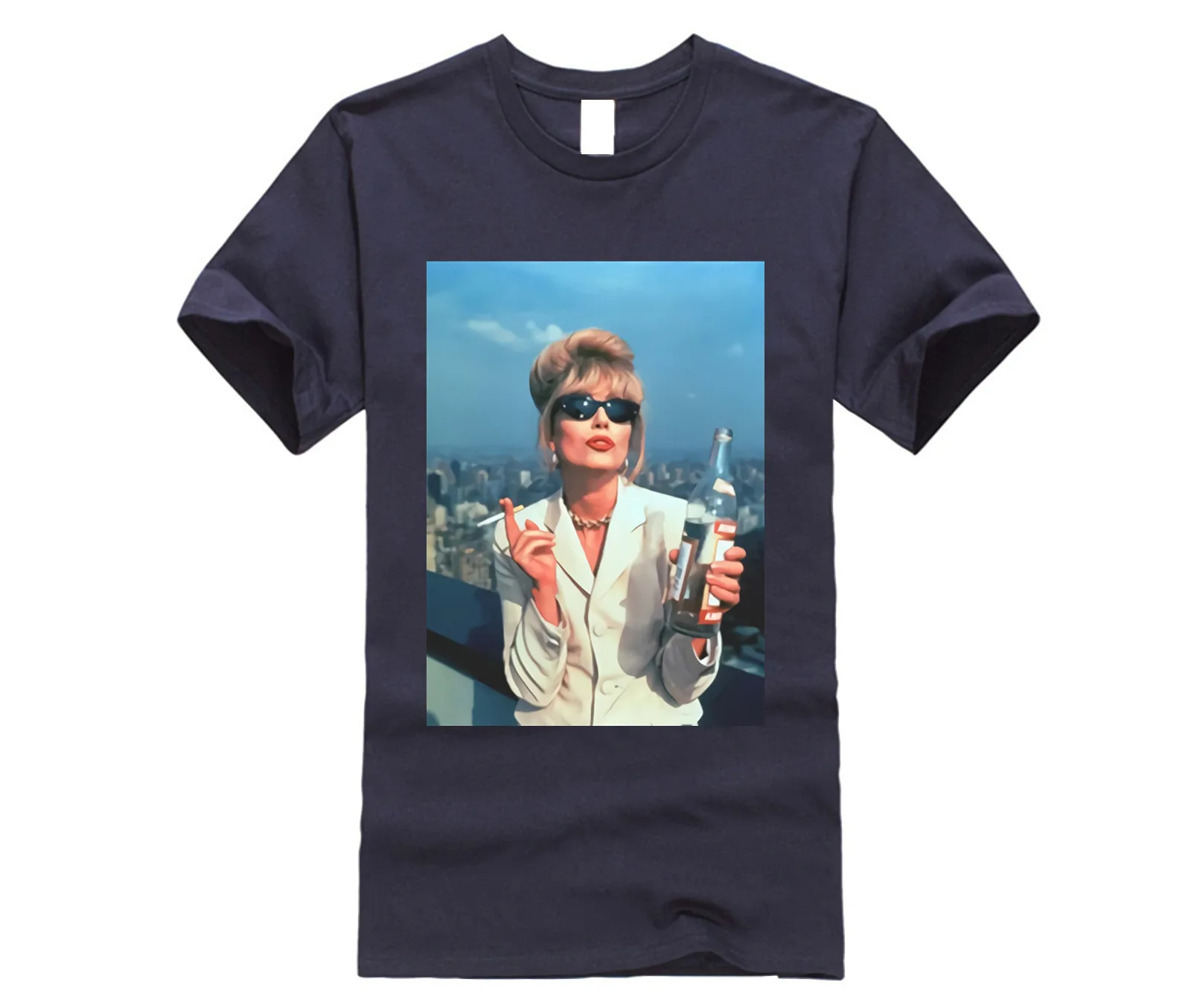 Потрясающая футболка 8 дюймов модные футболки Patsy с алкоголем ЛГБТ водка