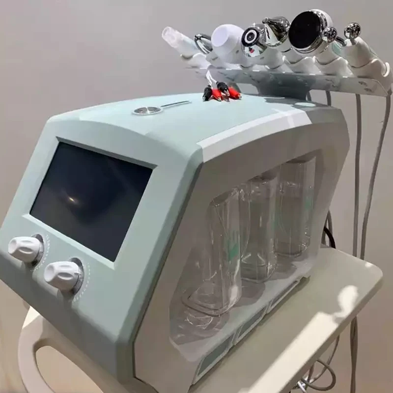 2025 aqua гидродермабразия для очистки кожи кислородный аппарат лица водный