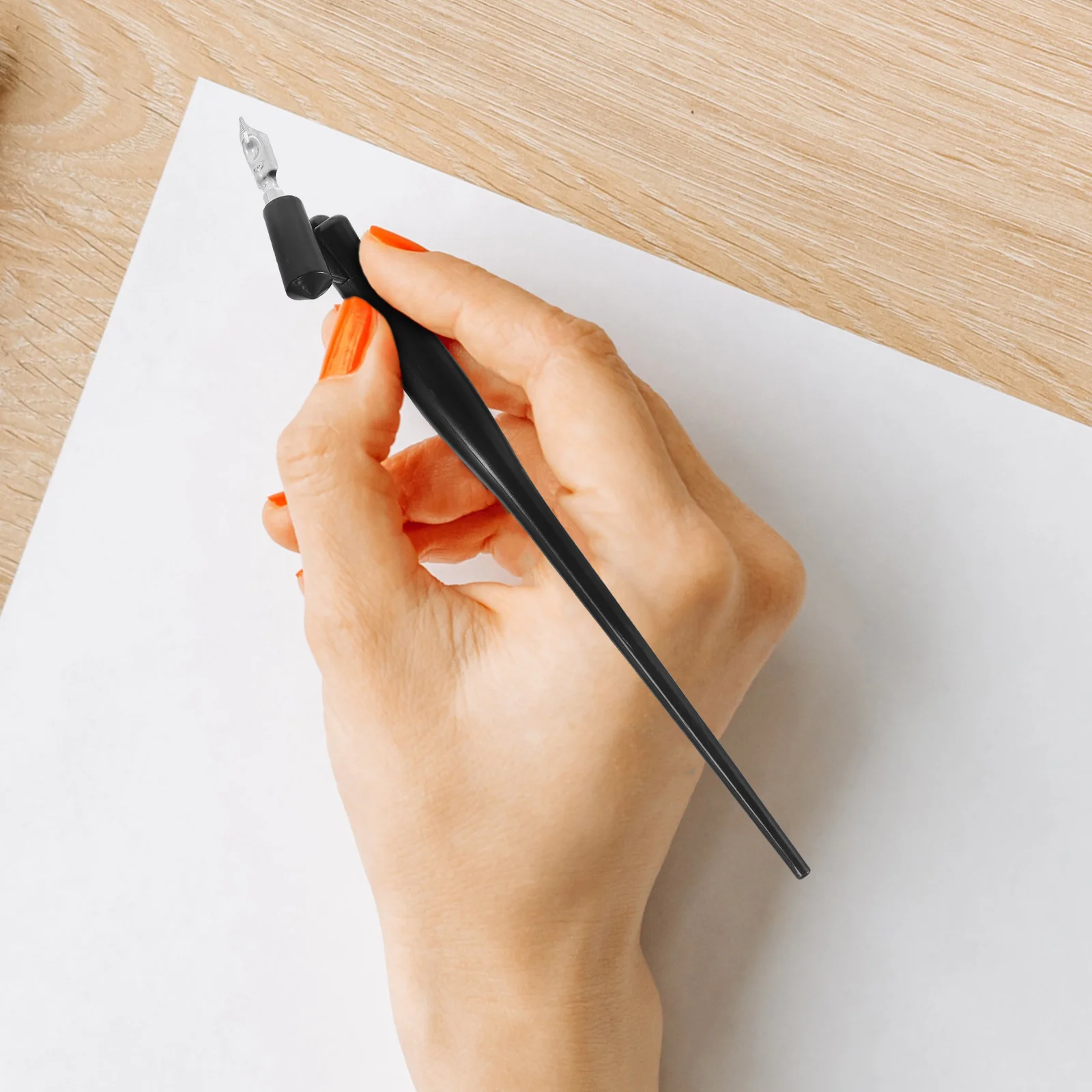 Наклонная ручка элегантная каллиграфия многофункциональная живопись винтажный