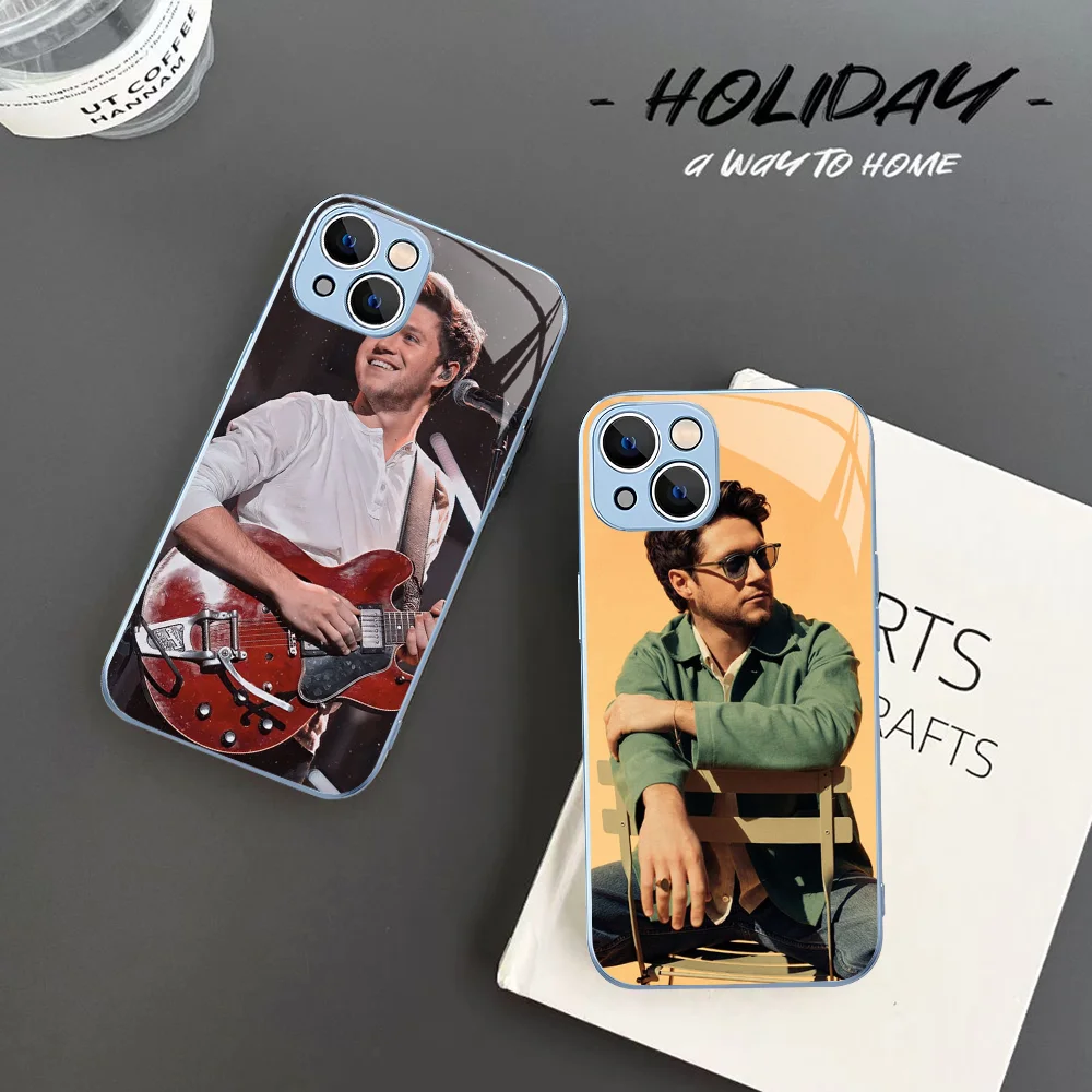 Singer N-Niall H-Horan Phone Case For IPhone 14 13 12 Mini 11 Pro XS Max X XR Plus Tempered Glass Cover