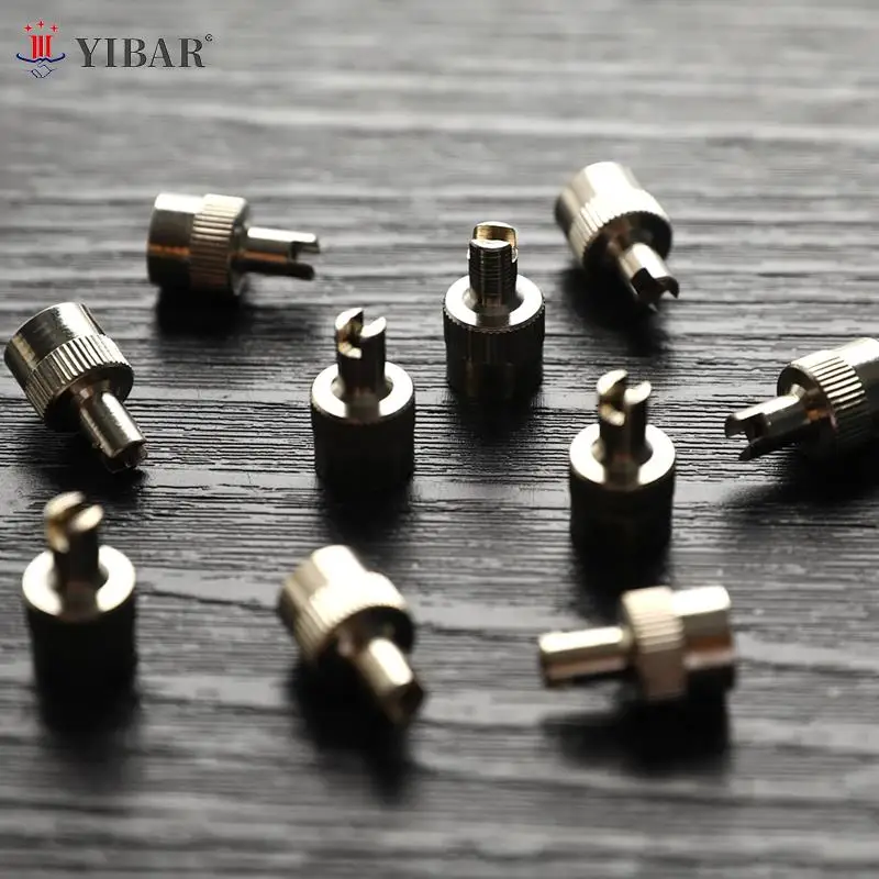 

10Pcs Copper Slotted Head Valve Stem Cap For Car Motorcycle Valve Wheel Tyre