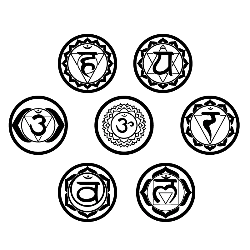 

Набор наклеек Чакры касаманис