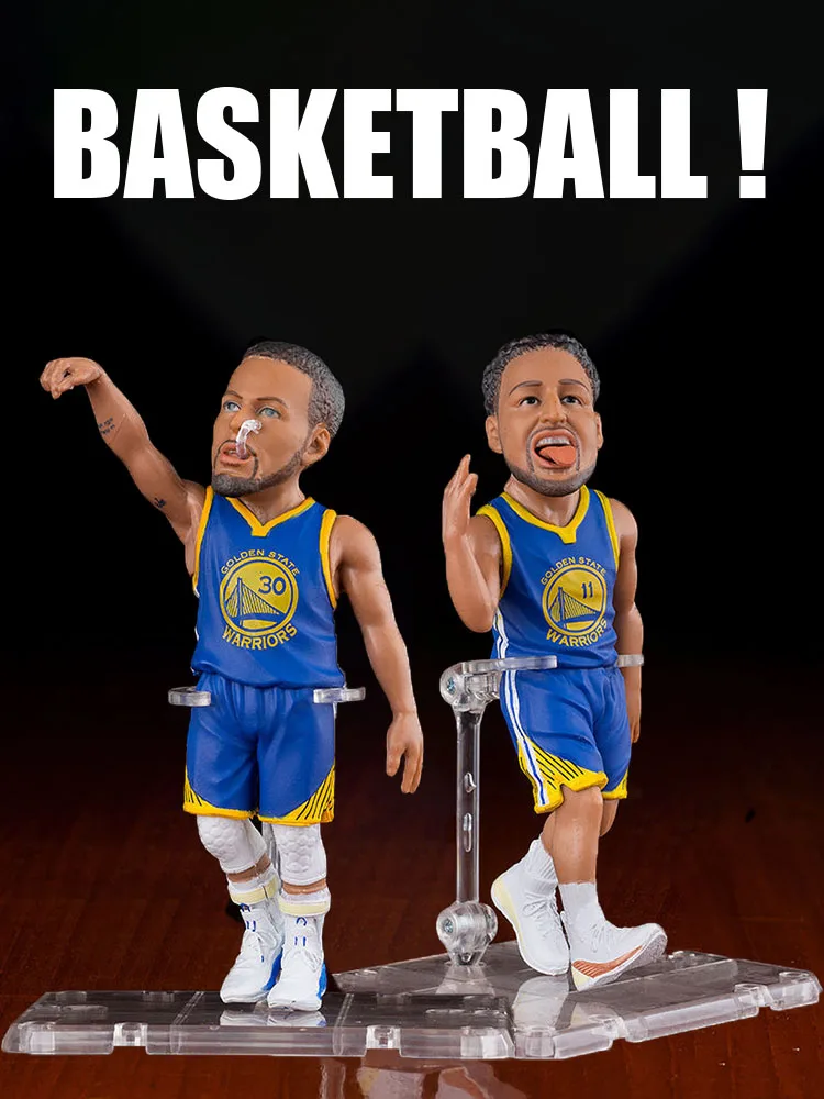 

NBAin Basketball Player Action Figure Superstar James Curry Harden Thomson Figurine Doll Best Gift for Boyfriend Funny Doll Toys