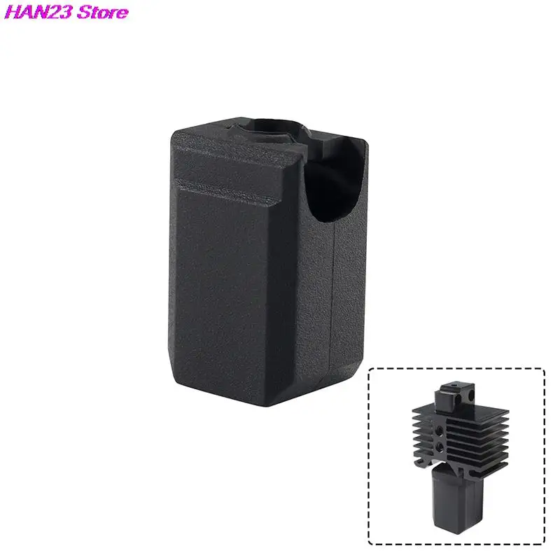 

3D Printer Silicone Socks High-temperature Wear-resistant Black Silicone Sleeve Cover For Bambu Lab X1 X1C P1P Extruder Hotend