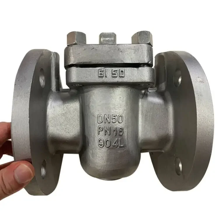 ASME B16.34 Фланцевая пластина из ПТФЭ Тип DN50 PN16 SS904L Заглушка нержавеющей стали Manuel