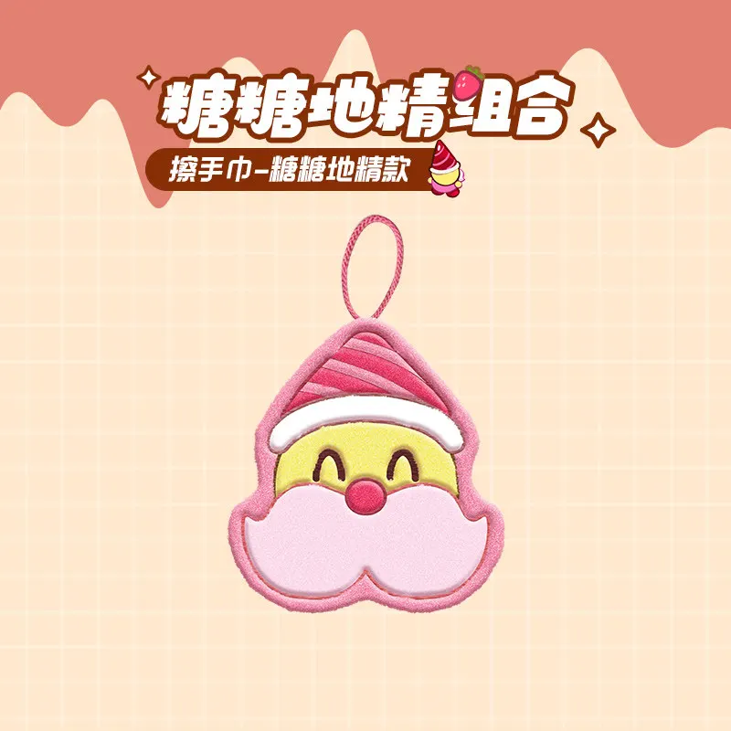 Мягкая губка для мытья посуды с принтом Cookie Run Cute Sugar Gnomes Strawberry Cake Dog, впитывающее полотенце для рук, коллекционный подарок (art.: 3920dc7618cd1) - 3920dc7618cd1