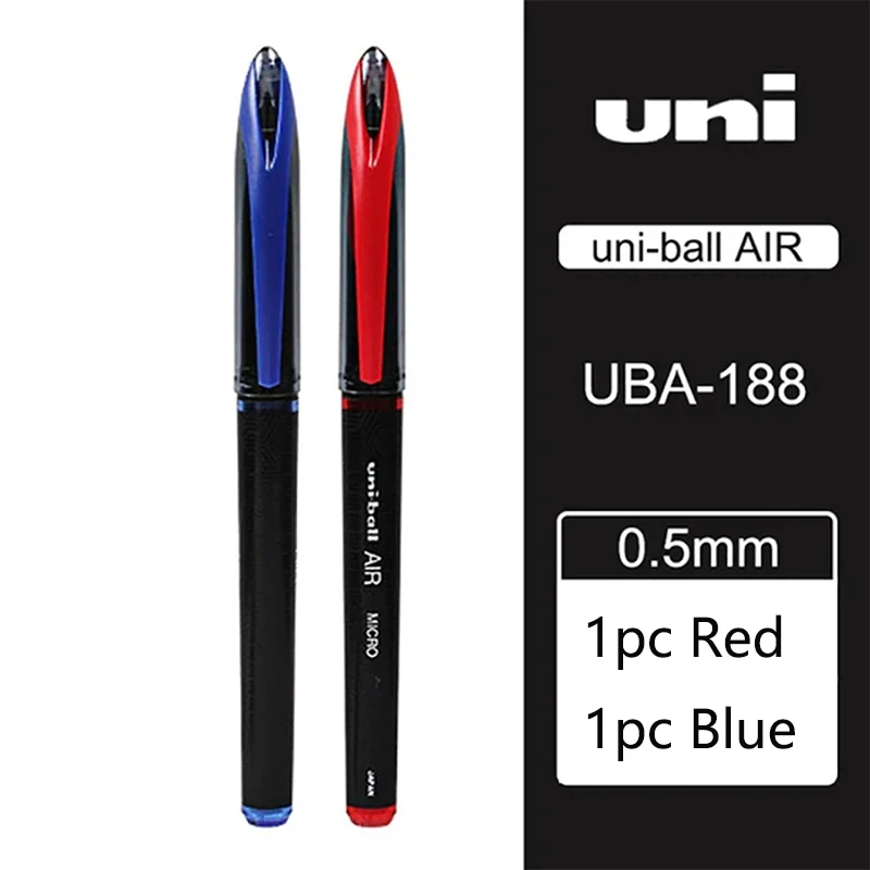 

Uni UBA 188 черная гелевая ручка 0,5 мм