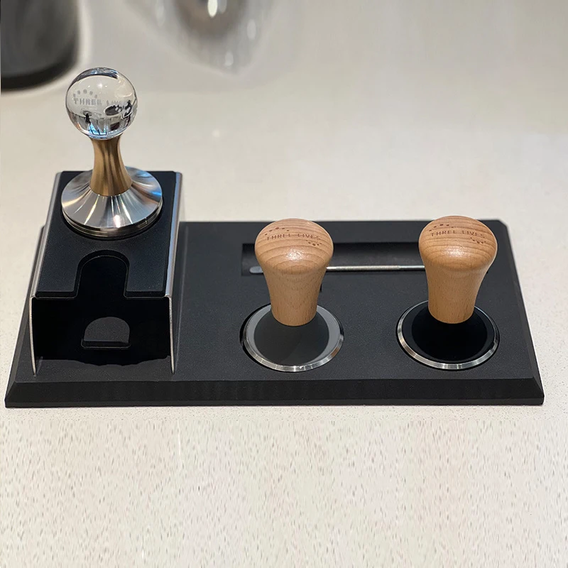 

Coffee Handle Powder Hammer Pad Barista Coffee Powder Base Powder Pressing Bar Storage Pad Anti Slip Coffee Silicone Pad