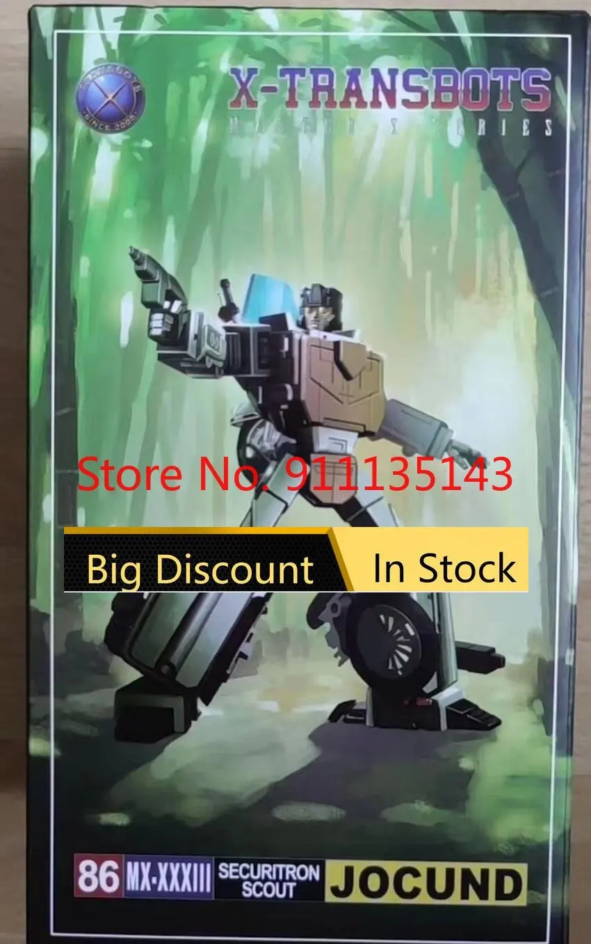 X-transbot MX-33 MX33 Jocund Defensor Groove 3rd вечерние игрушки-трансформеры аниме экшн-фигурка игрушка деформированная модель робота