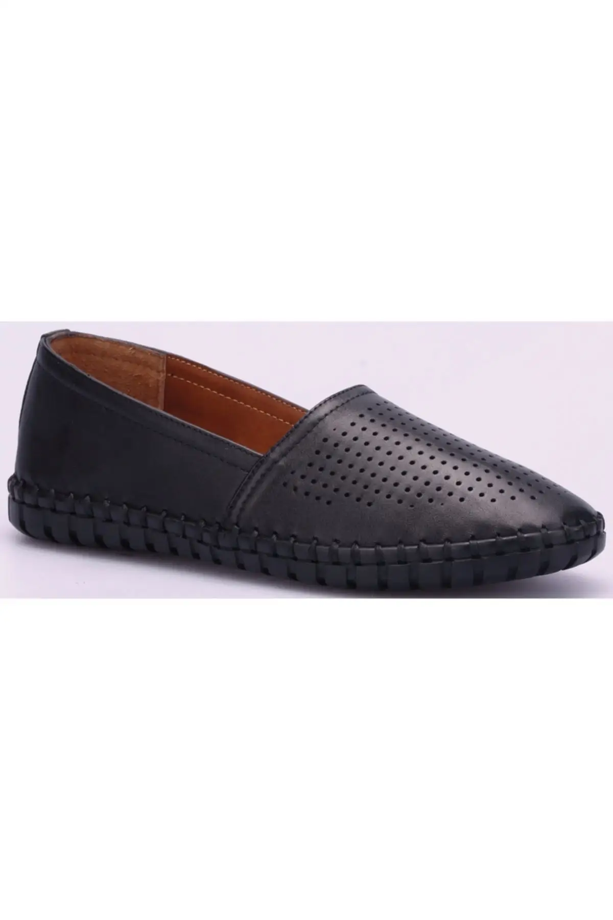 

Women Flats Shoes Genuine Leather Point Full Orthopedic Black Fashion Flats For Ladies Casual Summer Footwear