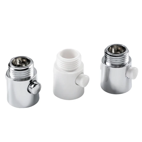 Латунная душевая головка с дивертором