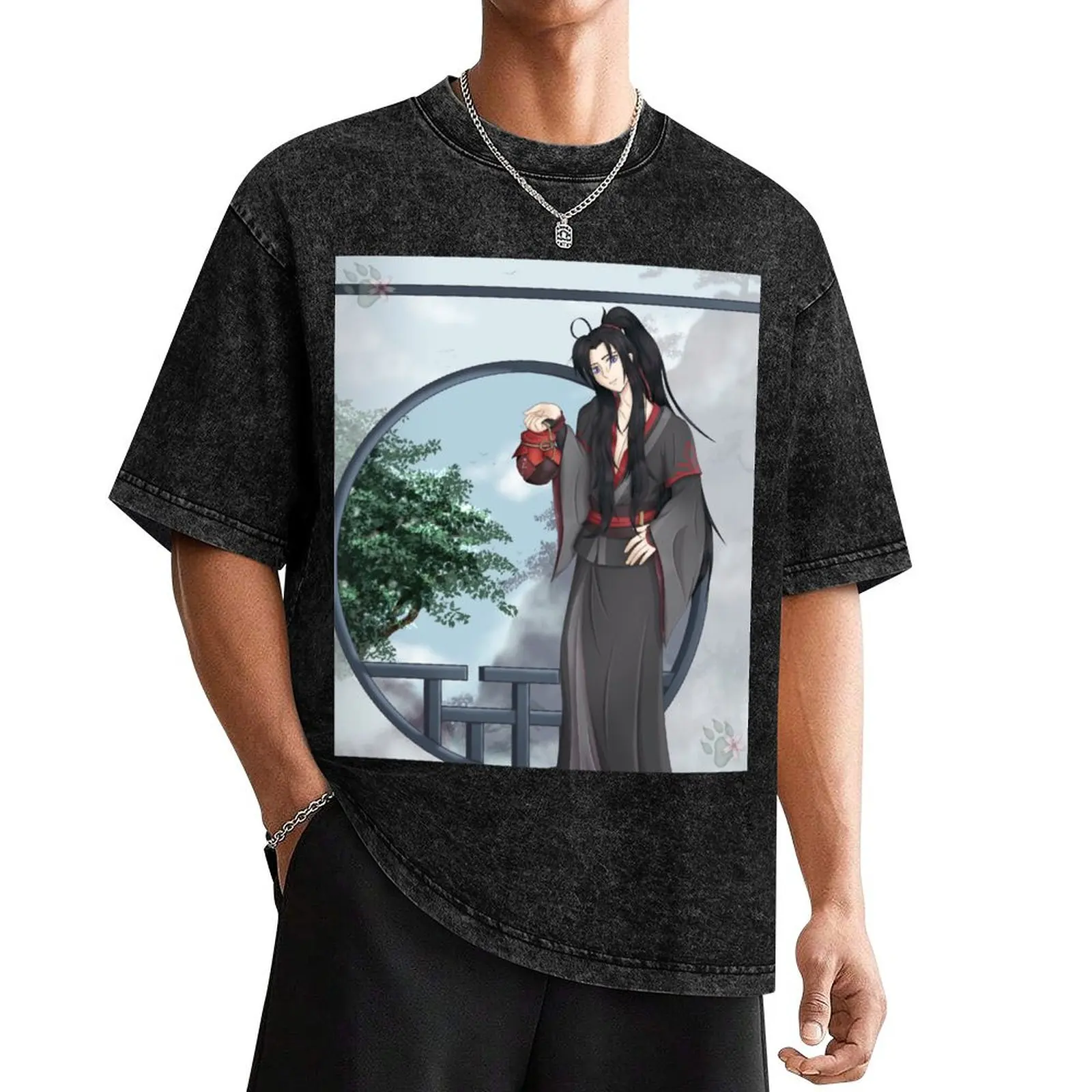 Wei Wuxian at Gusu Футболка Блузка индивидуальный дизайн ваша собственная