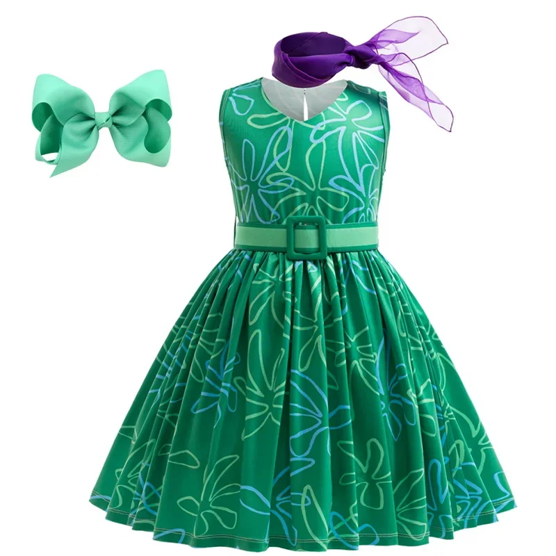 Inside Out Joy Disgust одежда для косплея карнавальный пасхальный костюм маленьких