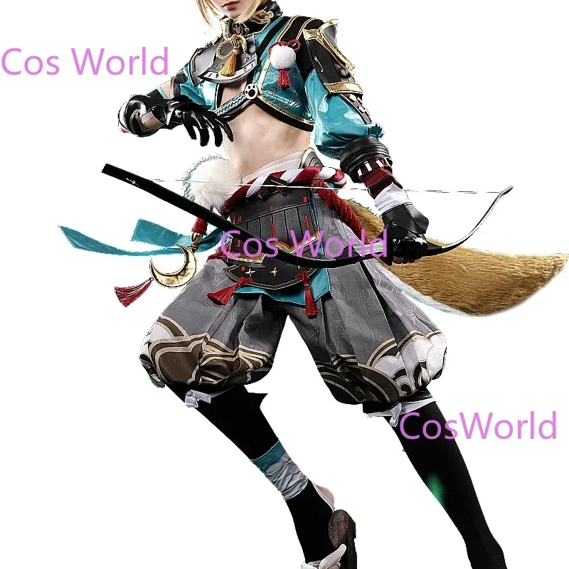 В НАЛИЧИИ Gorou Косплей Игра Genshin Impact Костюм DokiDoki-SR Рождество