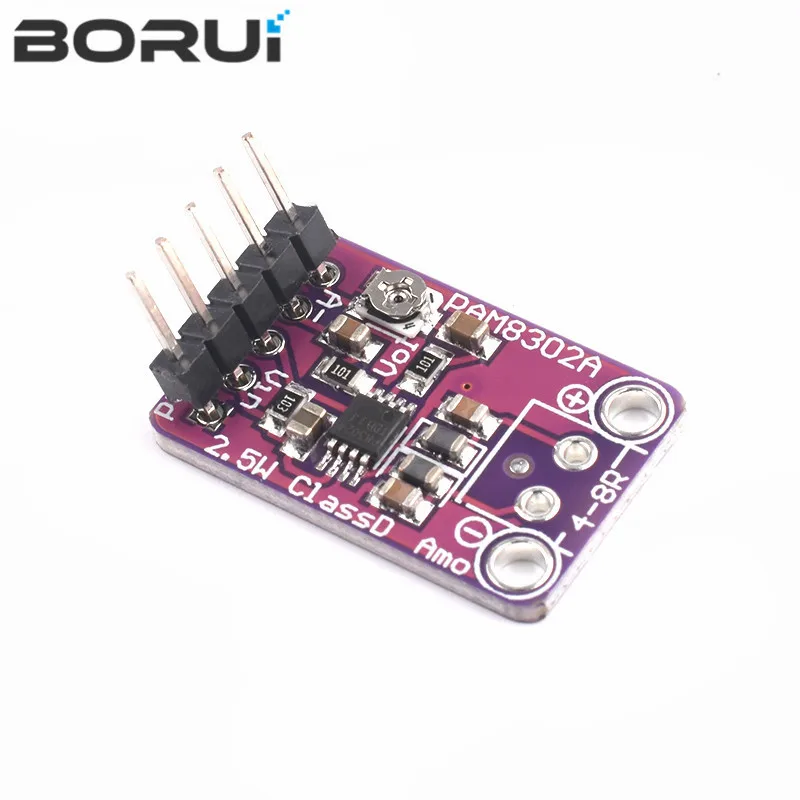 PAM8302A CJMCU-832 PAM8302 2 5 W одноканальная детская плата разработки класса D |
