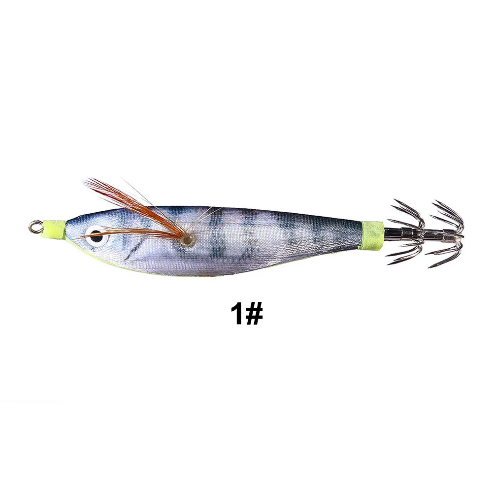 

Fishing Bait Bait Horizontal False Bait Luminous High Quality Fishing Lures Sea Fishing Simulation Shrimp Squid Hook