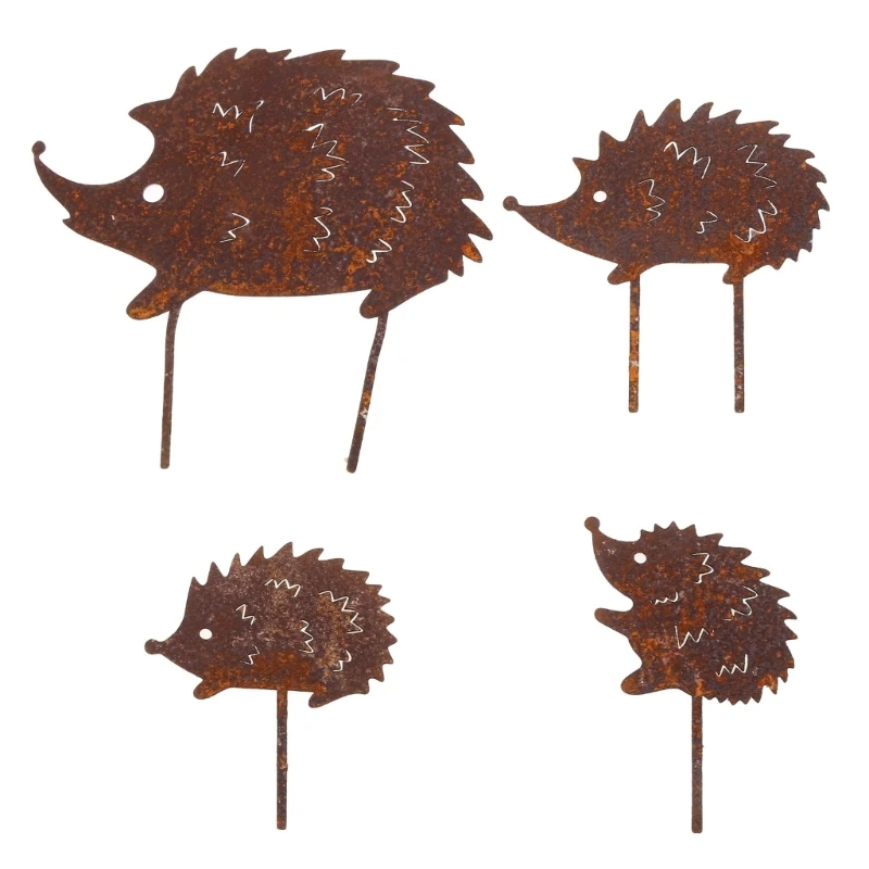 Металлические декоры для двора животных садовое искусство ржавые животные