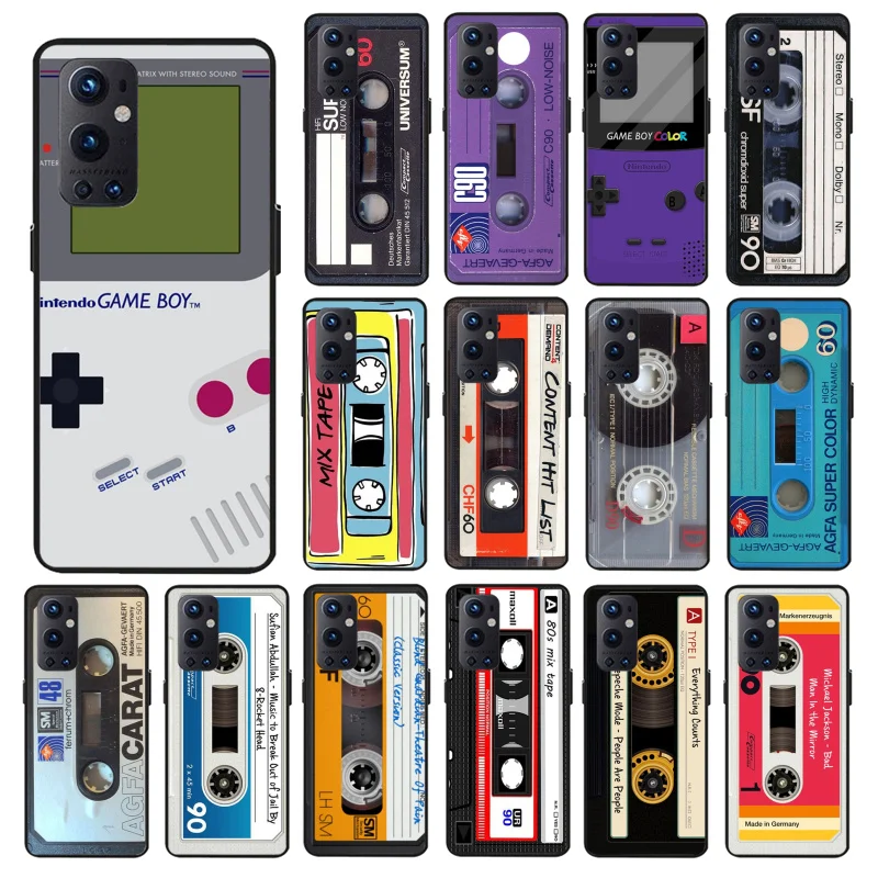 

Cassette Tape Retro Game Boy Phone Case for OnePlus 10 Pro 10T 7T Pro 8 8Pro 8T 9 Pro 9R 9RT Nord2 OnePlus N100 N10 N200 Nord CE