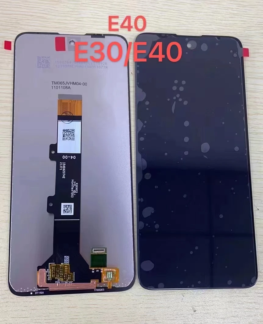 For Motorola Moto E40 / E30 / E20 LCD Display Touch Screen Digitizer Replacement
