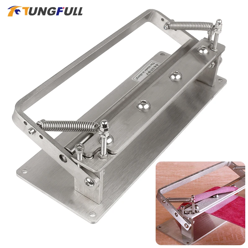 304 машина для разделения кожи из нержавеющей стали ручной резки филировки