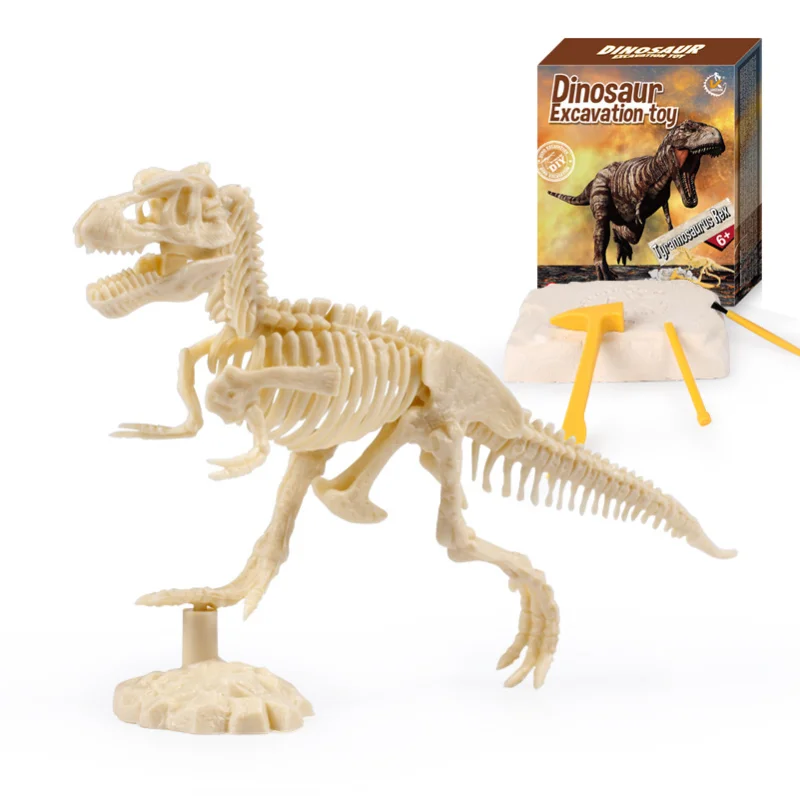 

Archaeological Excavation of Children's DIY Toys Safety and Environmental Protection Materials Assembling Dinosaur Fossils
