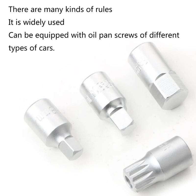 Сливная пробка масляного картера ключ инструмент для снятия винта ручной 3/8