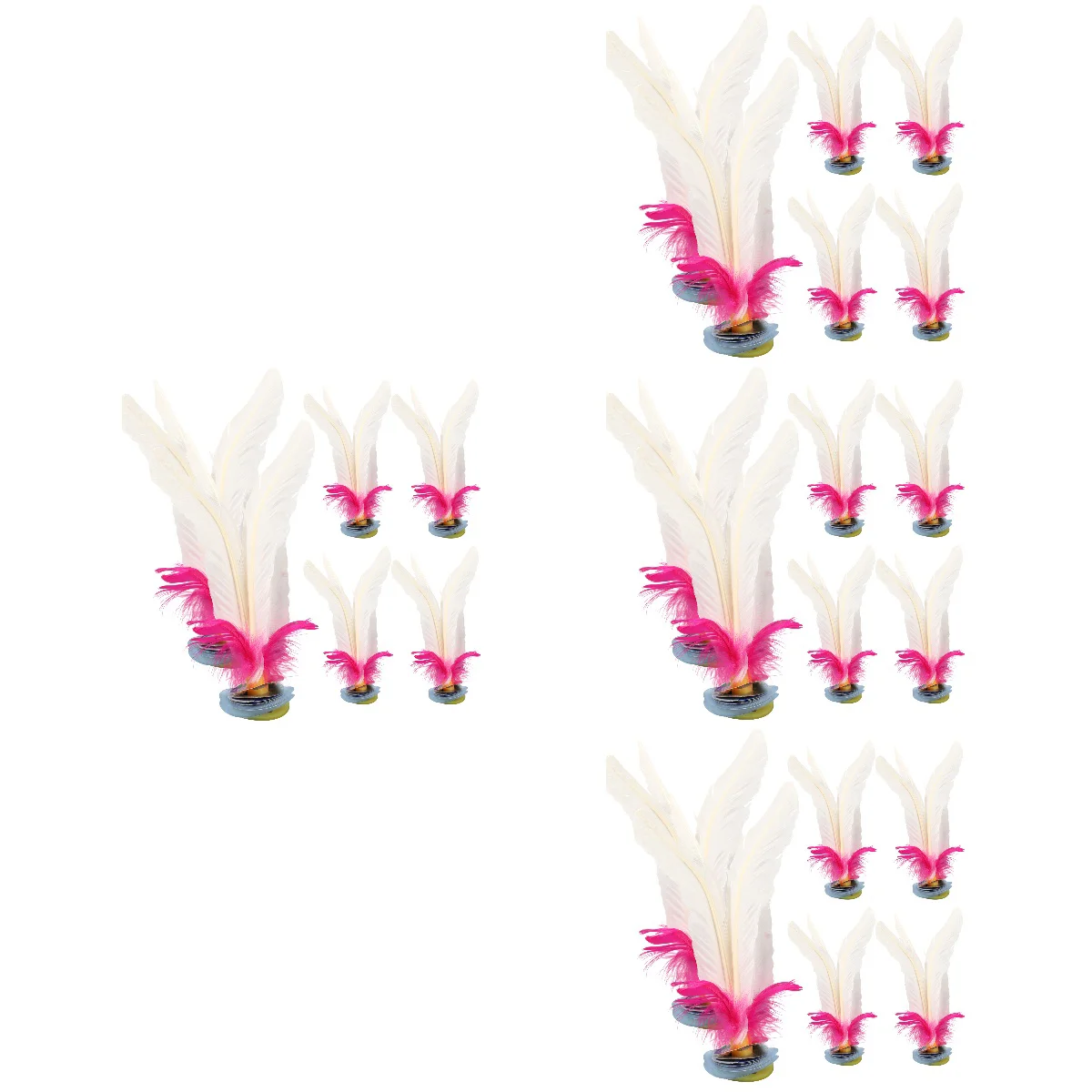 

24 Pcs Chinese Leisure Exercise Shuttlecock Kick for Children Kids Playing
