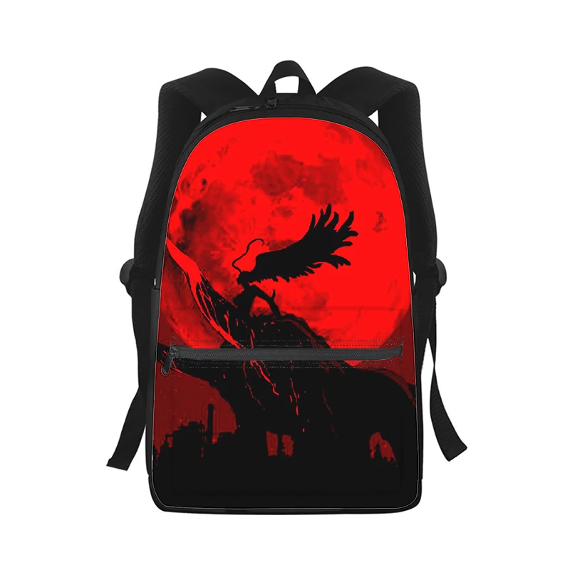 DEVILMAN crybaby Anime Men Women Backpack 3D Print Fashion Student School Bag Laptop Backpack Kids Travel Shoulder Bag