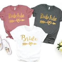 bride tribe bride t shirts team bride femme wedding shower t shirt bachelorette party t shirts harajuku aesthetic tee tops