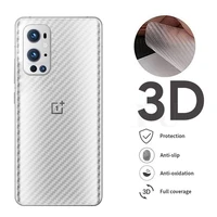5pcs 3d back carbon fiber film for oneplus 8t 7t 8 9 10 pro 7 9r full cover protective guard screen protector oneplus 9 nord 8 7