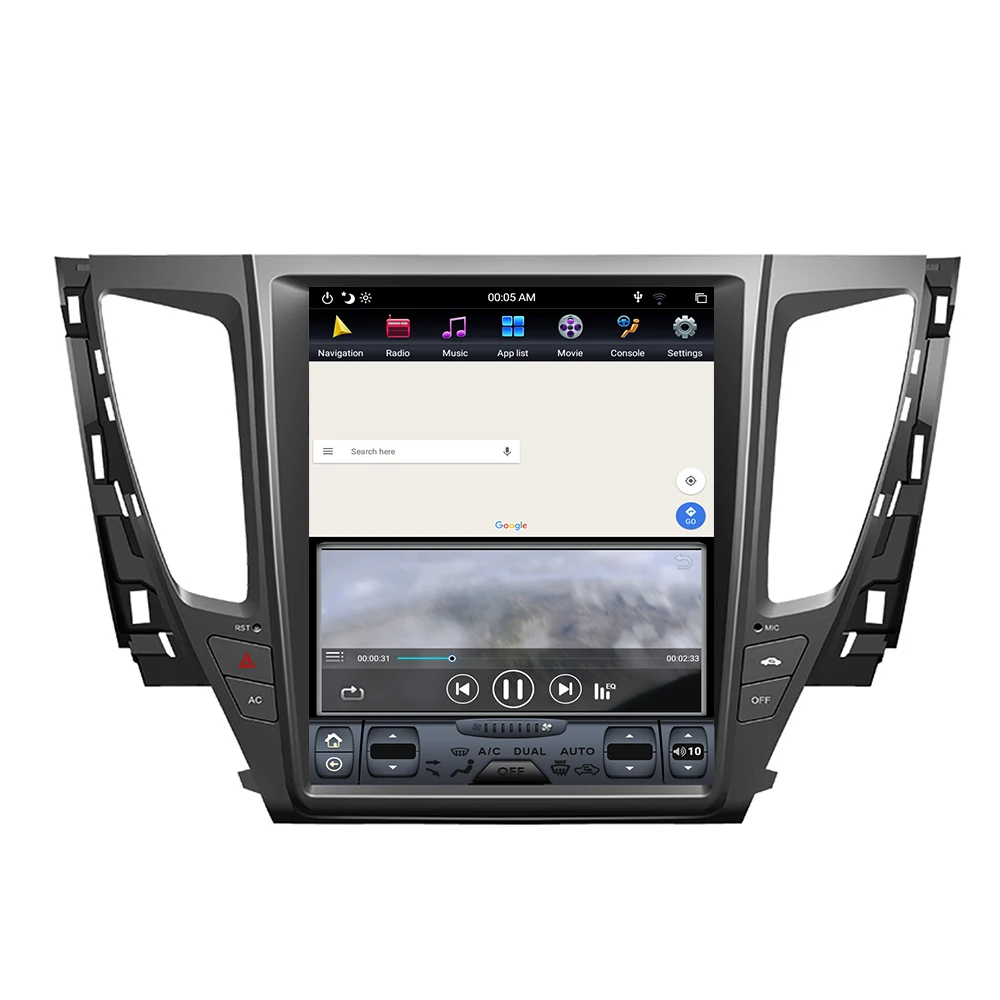 Фото 12.1 inch Android 11 Carplay Car Radio Multimedia Video Player GPS for MITSUBISHI PAJERO Sport 2020 4G WIFI auto stereo headunit №3