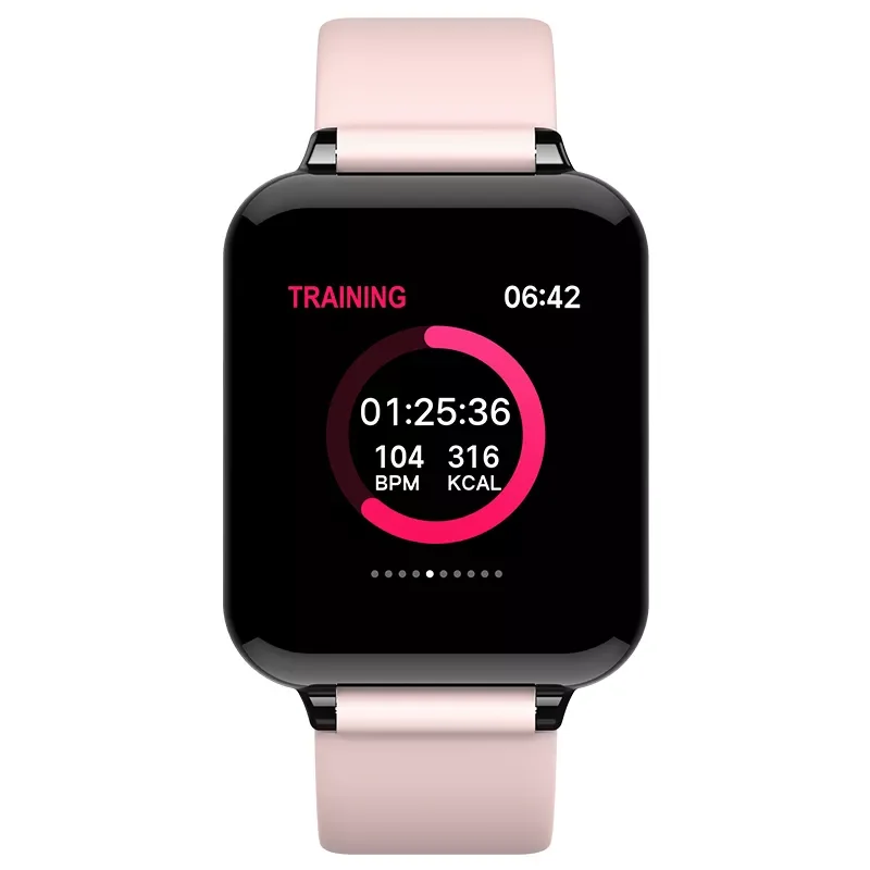 

New B57 smartwatch waterproof heart rate monitor for men blood pressure sports watch smartwatch for women