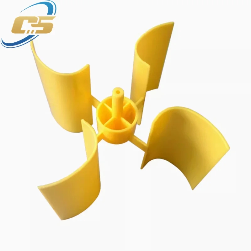 

Мини-ветровые турбины ABS жёлтые 4 штуки