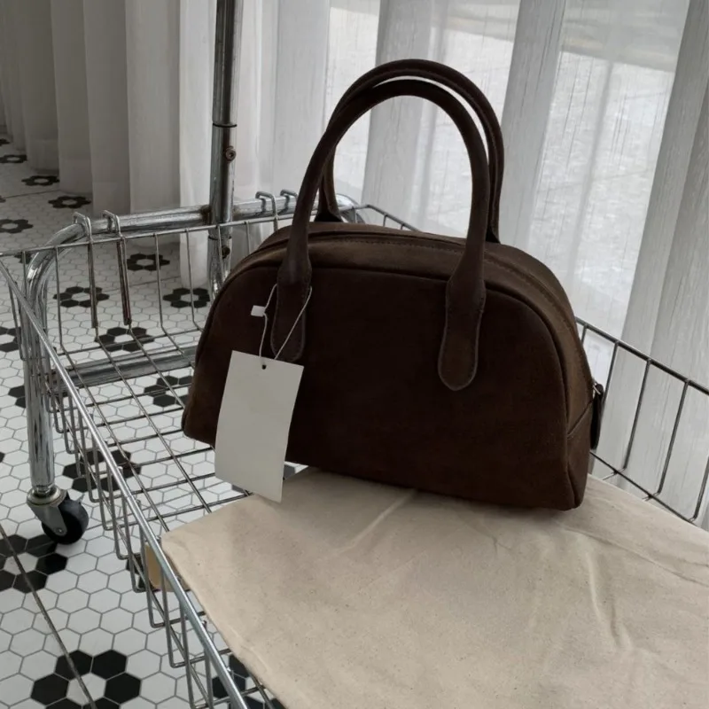 Корейская шикарная нишевая Классическая Бостонская сумка винтажные Роскошные