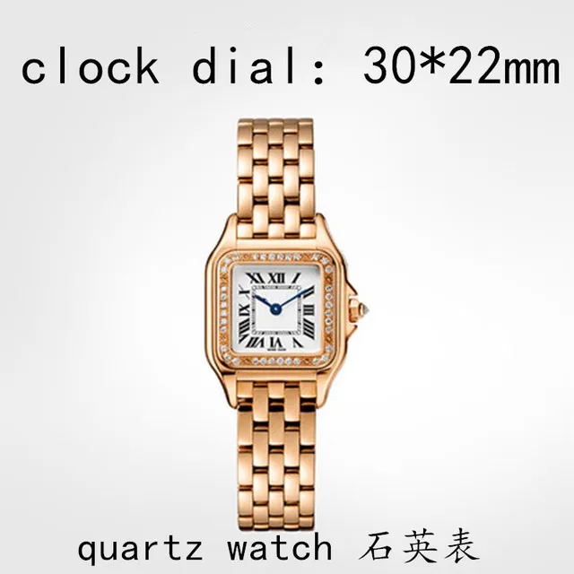 Trend couple quartz watch mens womens Leather rose gold enlarge