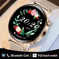 2022 new bluetooth call women smart watch men waterproof smart bracelet 390390 hd pixel display lady smartwatch fitness tracker